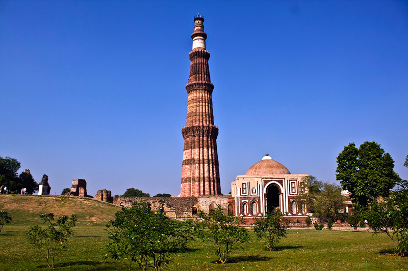 কুতুব মিনার, দিল্লী, ভারত qutub minar delhi india