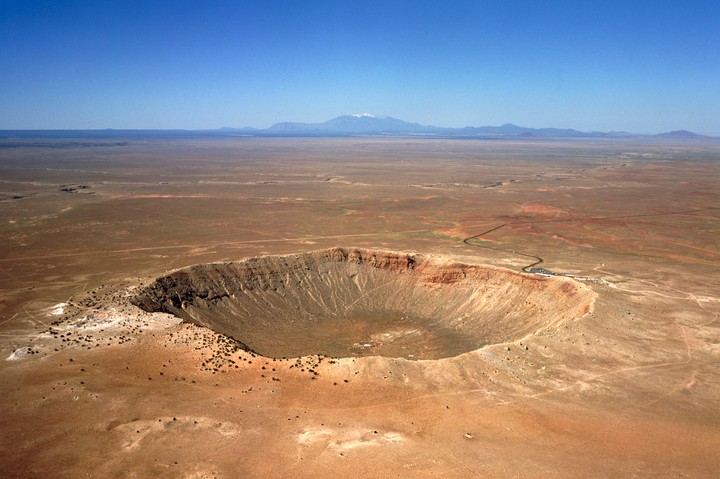 মিটিওর ক্রেটার Meteor Crater West Winslow, Arizona, North America