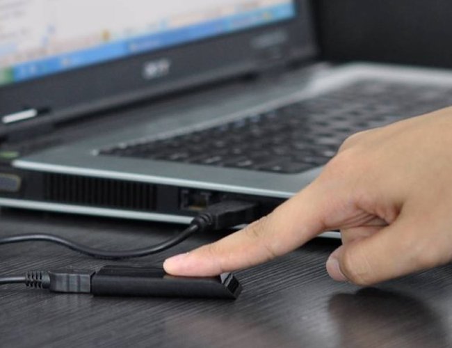 USB Biometric Fingerprint Reader Password Lock for Window Laptop